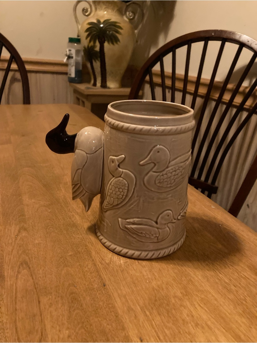 Vintage rare Enesco 1981 mug with mallard handle